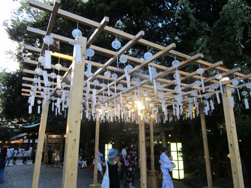 川越氷川神社 夏の風鈴まつり あい鯛も人気です さいたま大宮ぷらっと